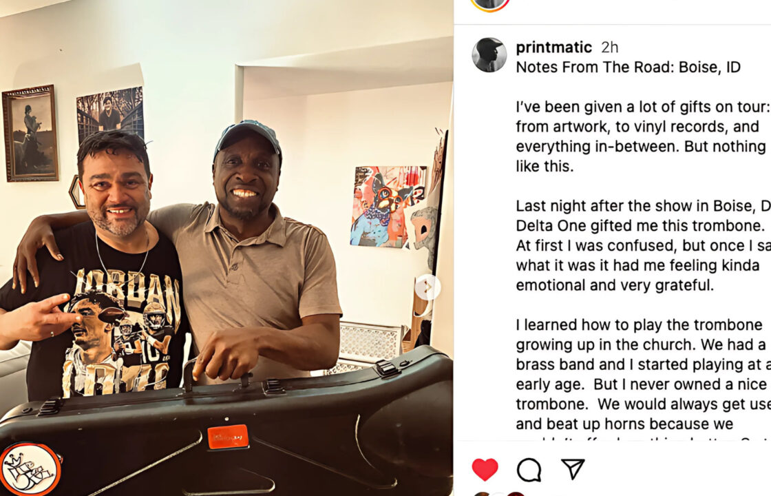 Mike Gradian aka The Mighty DeltaOne and Printprint aka Printmatic