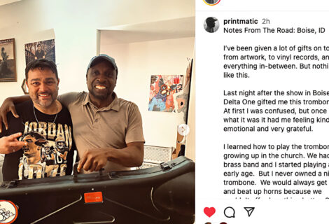Mike Gradian aka The Mighty DeltaOne and Printprint aka Printmatic